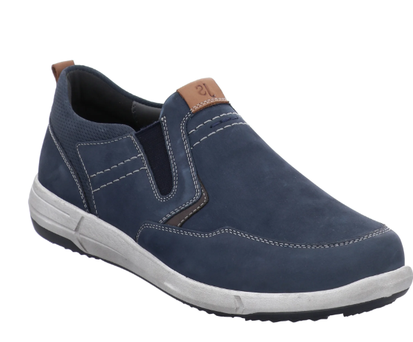 Josef Seibel Enrico 04 Slip On Navy Shoe Blue