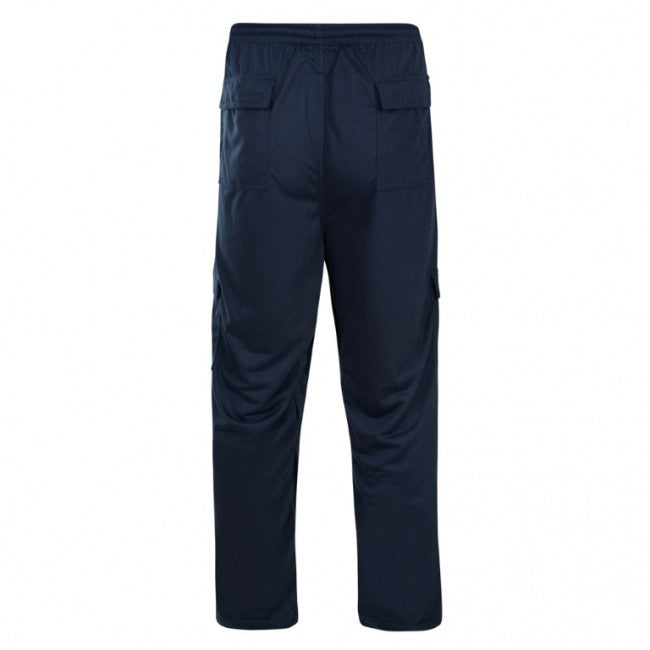 Kam Lightweight Cargo Navy Joggers Navy