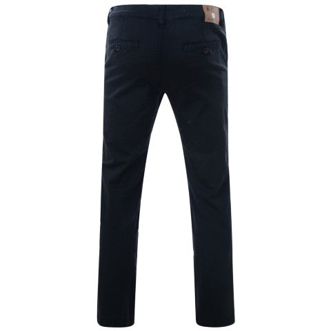 Kam Stretch Navy Chinos Navy