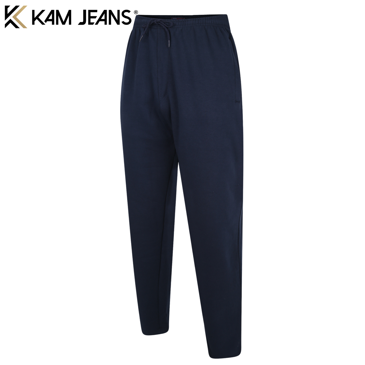 Kam Regular Leg Navy Joggers Navy