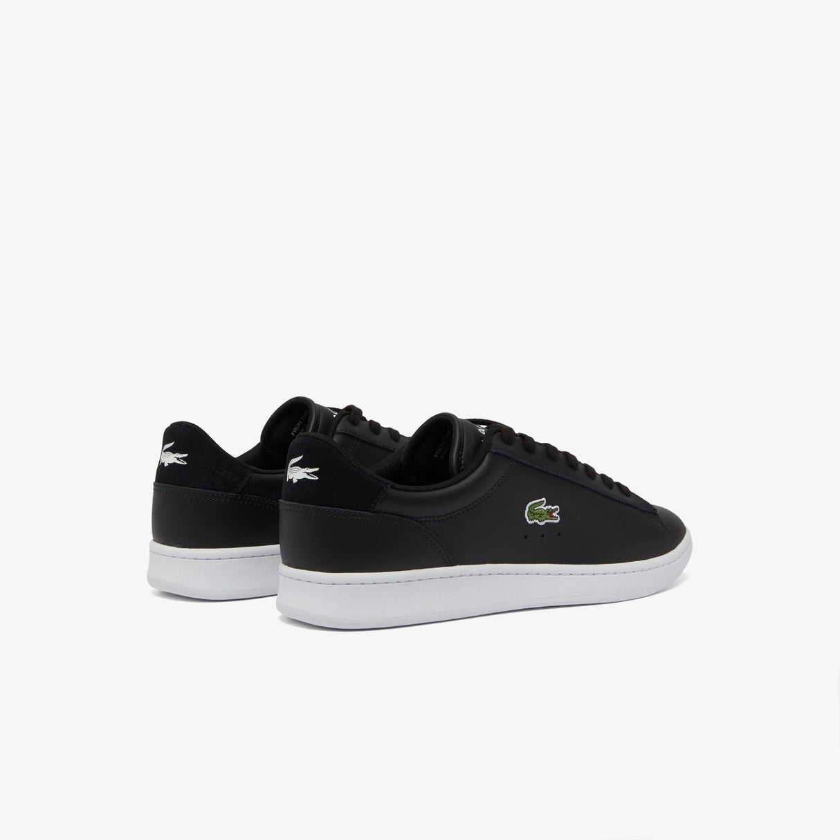 Lacoste Carnaby Black & White Leather Black
