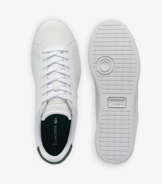 Lacoste Carnaby White & Navy Leather White