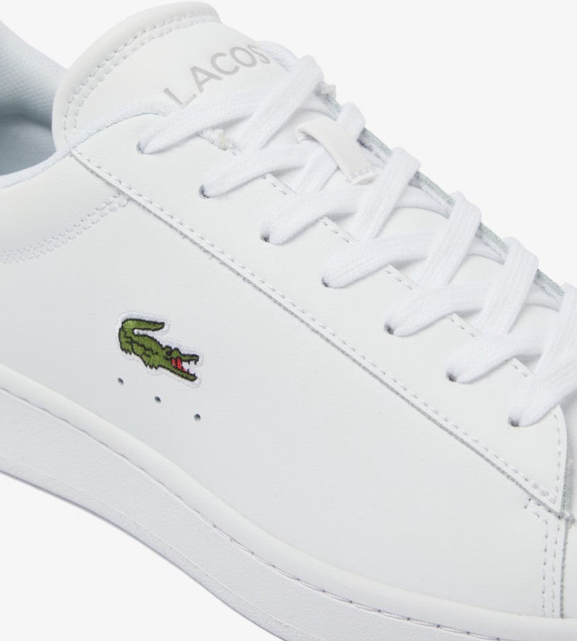 Lacoste Carnaby White & Navy Leather White