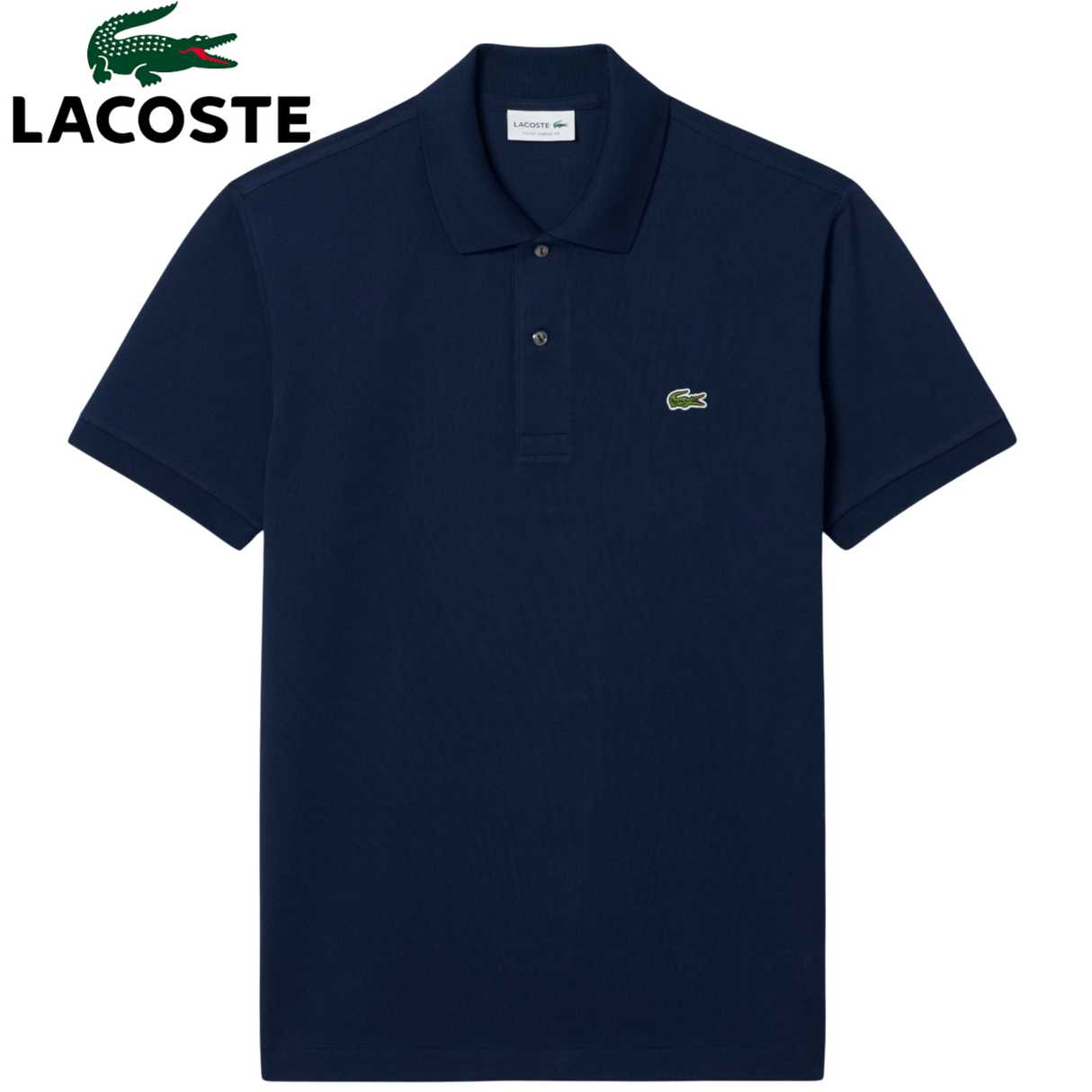 Lacoste Petit Pique Polo Shirt Navy