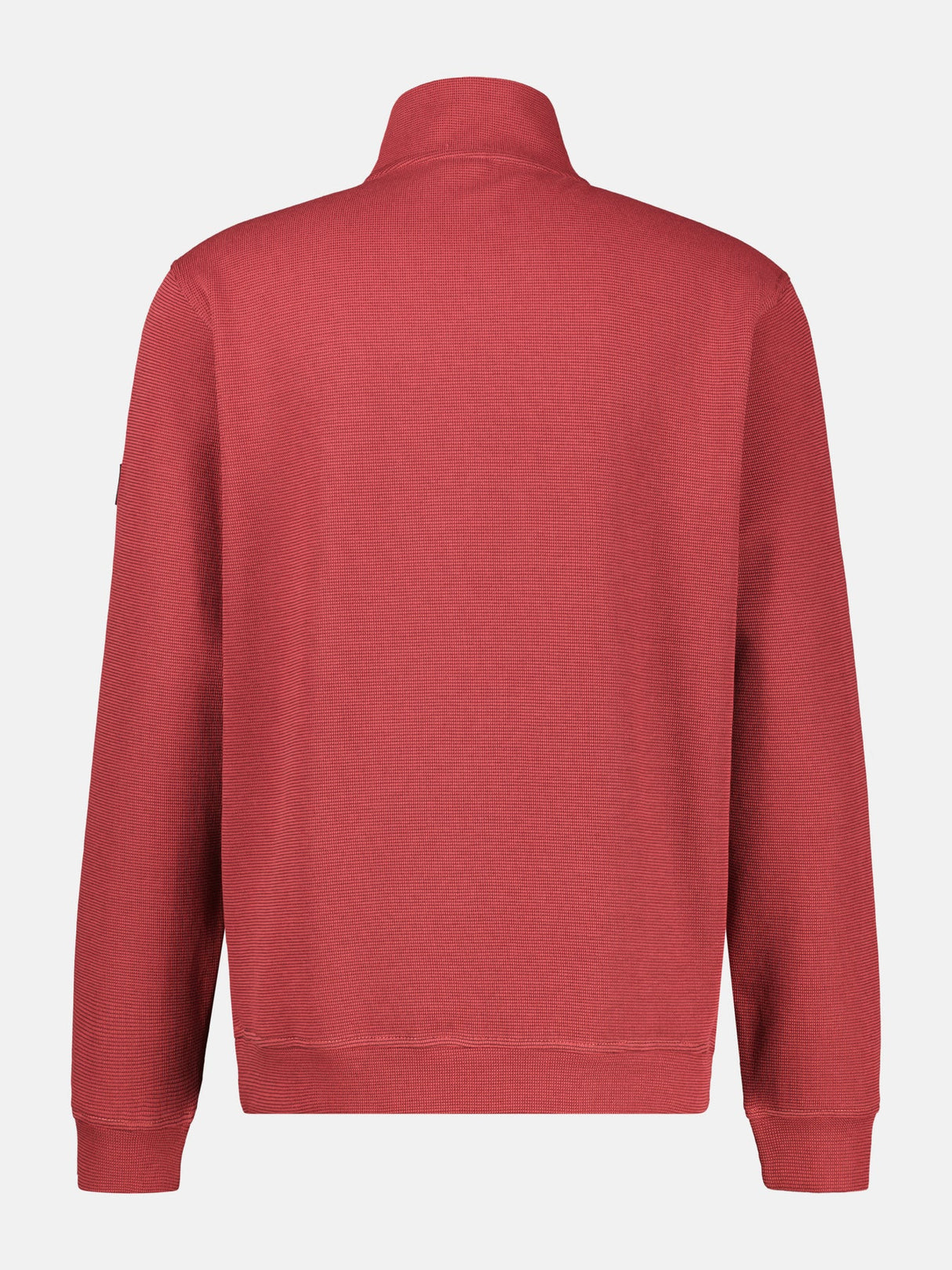 Lerros Quarter Zip Muted Red Sweatshirt Red