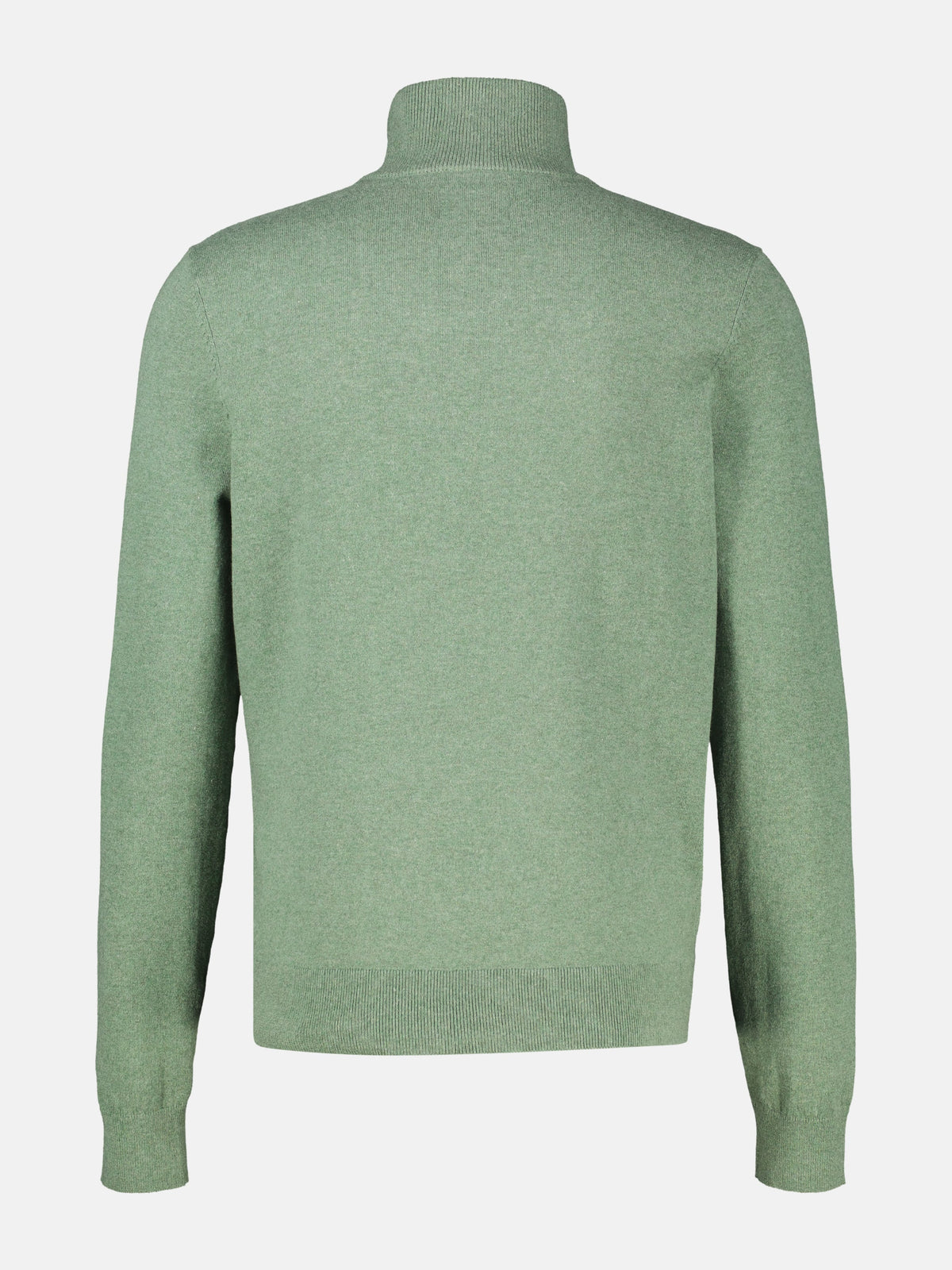 Lerros Quarter Zip Soft Basil Green Knit Green