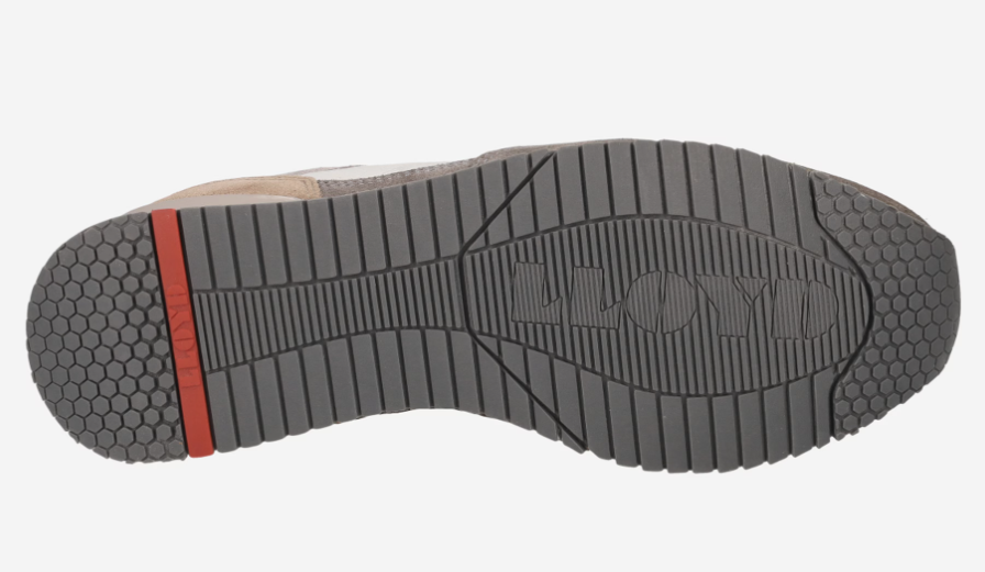 Lloyd Elmore Suede Trim Shoes Grey