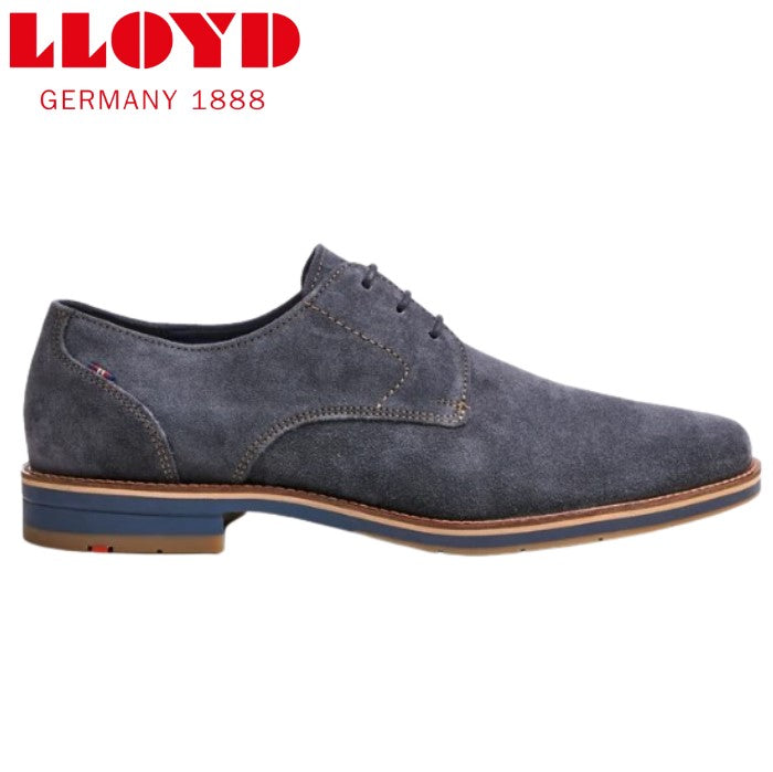 Lloyd Langston Ocean Blue Suede Shoes Blue