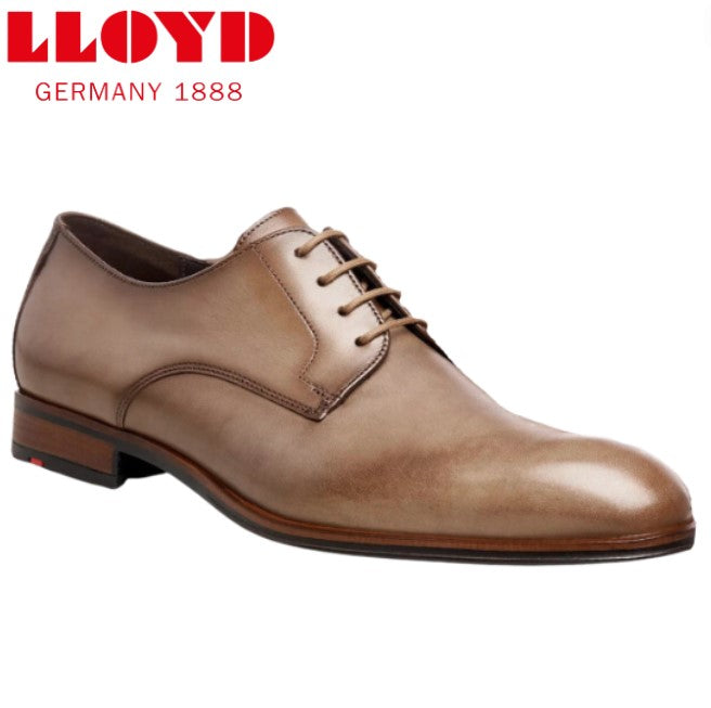 Lloyd Sabre Stone Laced Shoes Grey
