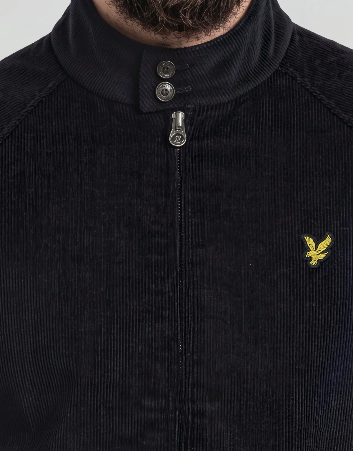 Lyle & Scott Corduroy Navy Jacket Navy