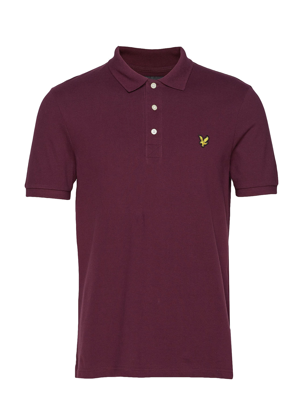 Lyle & Scott Burgundy Polo Shirt Wine