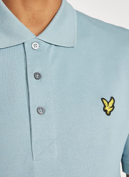 Lyle & Scott Classic Slate Blue Polo Blue