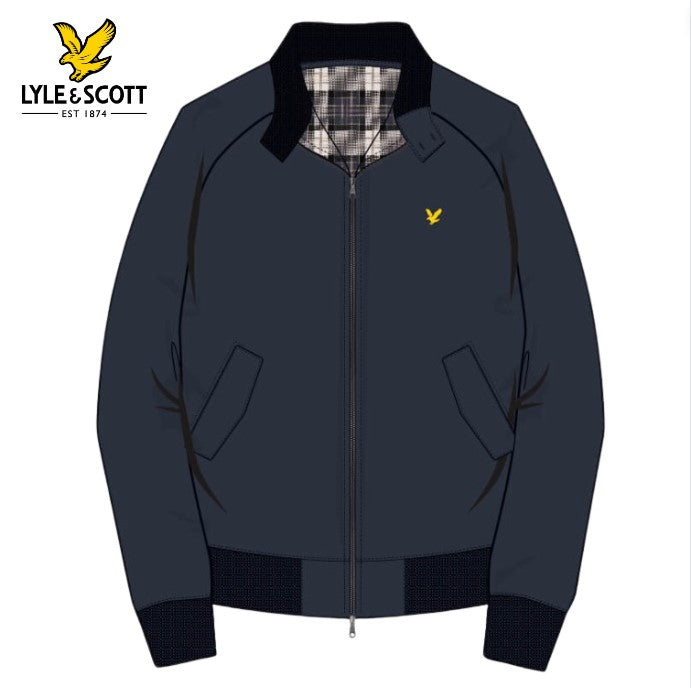 Lyle & Scott Softshell Navy Harrington Navy