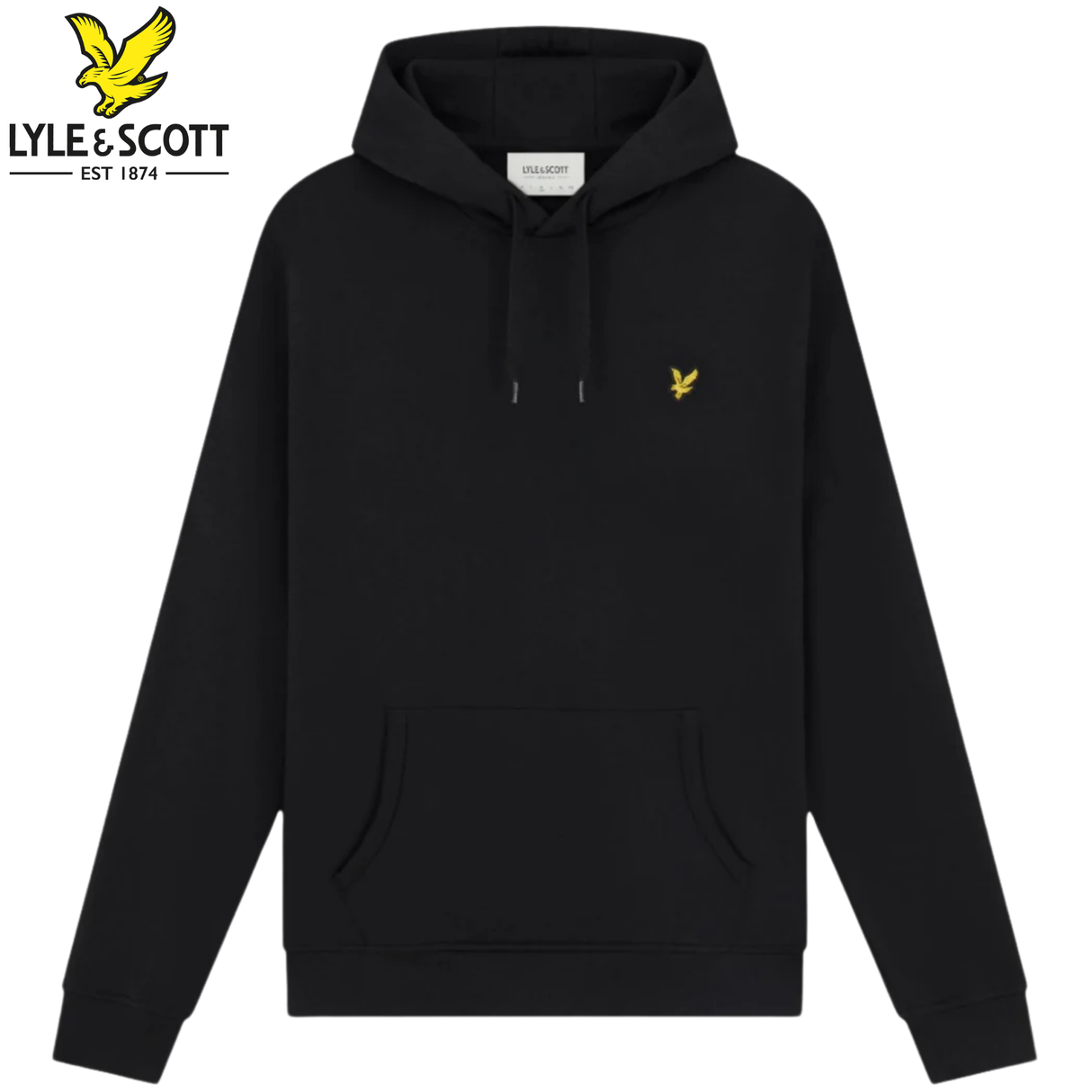 Lyle & Scott Pullover Black Hoodie Black