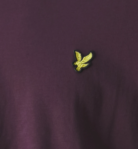 Lyle & Scott Classic Wine T-Shirt Wine