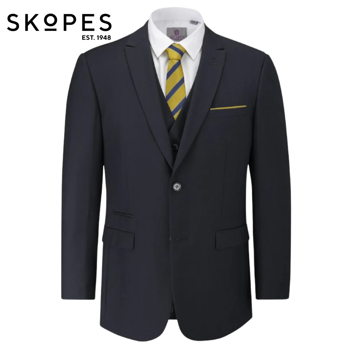 Skopes Madrid Navy Suit Jacket Navy