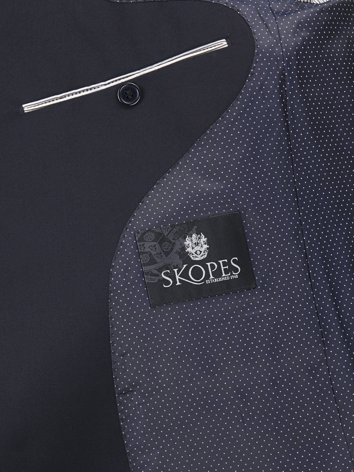 Skopes Madrid X-Tall Navy Suit Jacket Navy