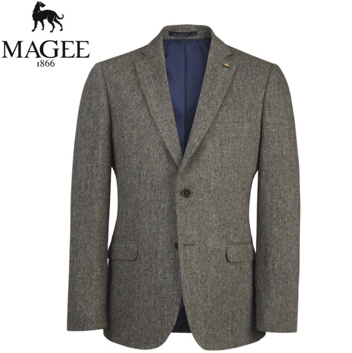 Magee Fisher Clarkson Tweed Jacket Brown