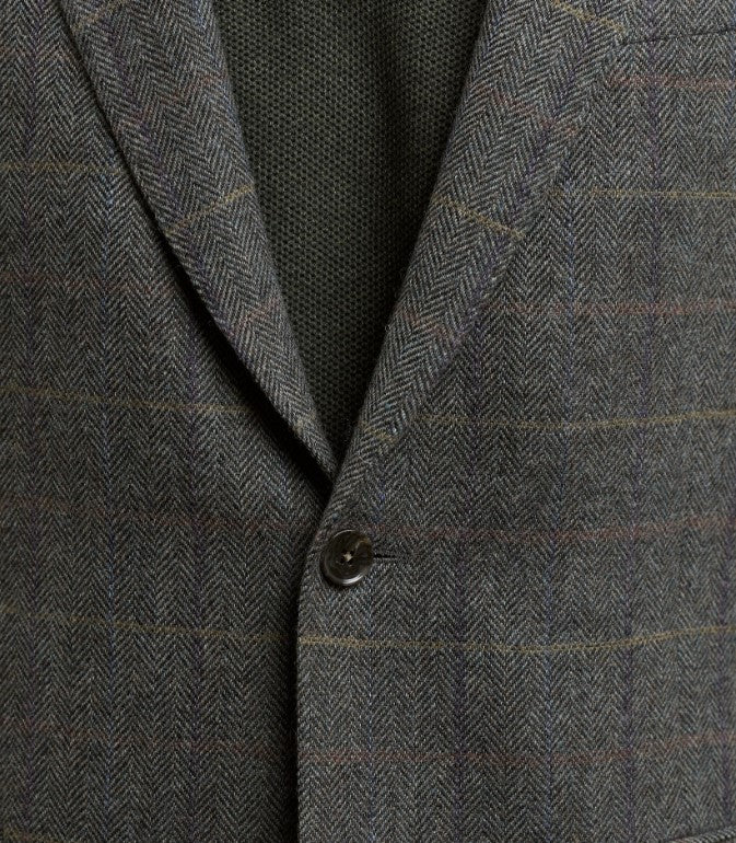 Magee Alastair Liffey Tweed Check Jacket Green