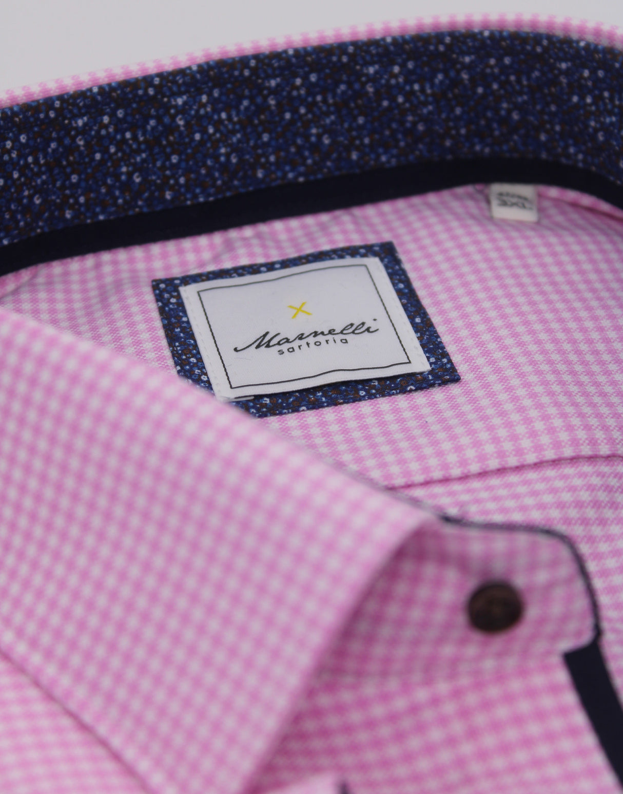 Marnelli Baby Pink Check Shirt Pink
