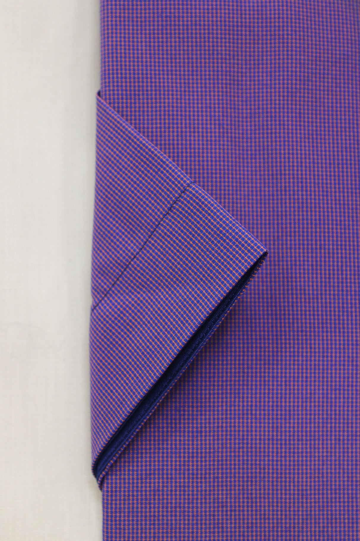 Mc Ivor Daire Cerise Check Shirt Navy