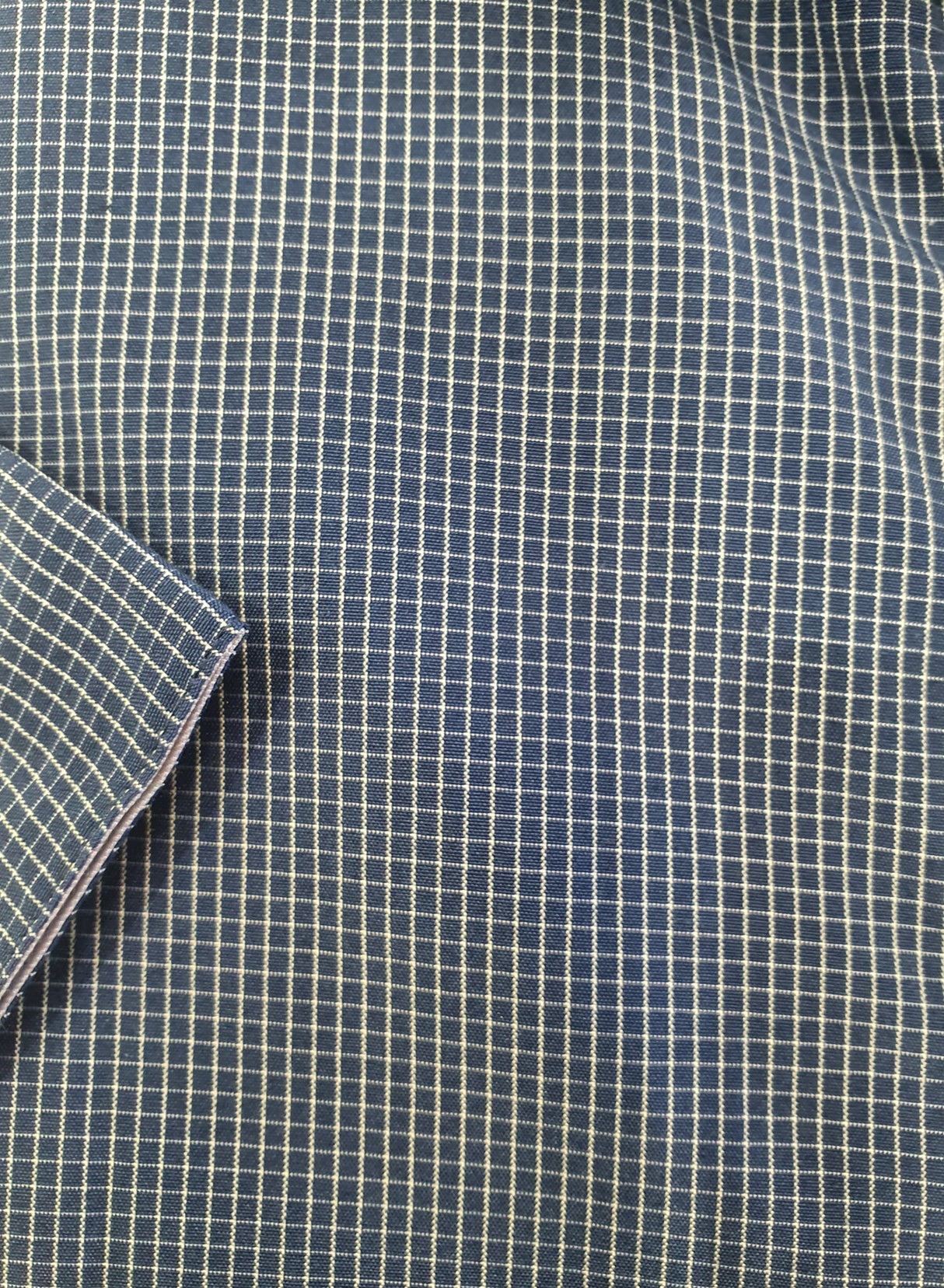 Mc Ivor Daithi Navy Check Shirt Navy