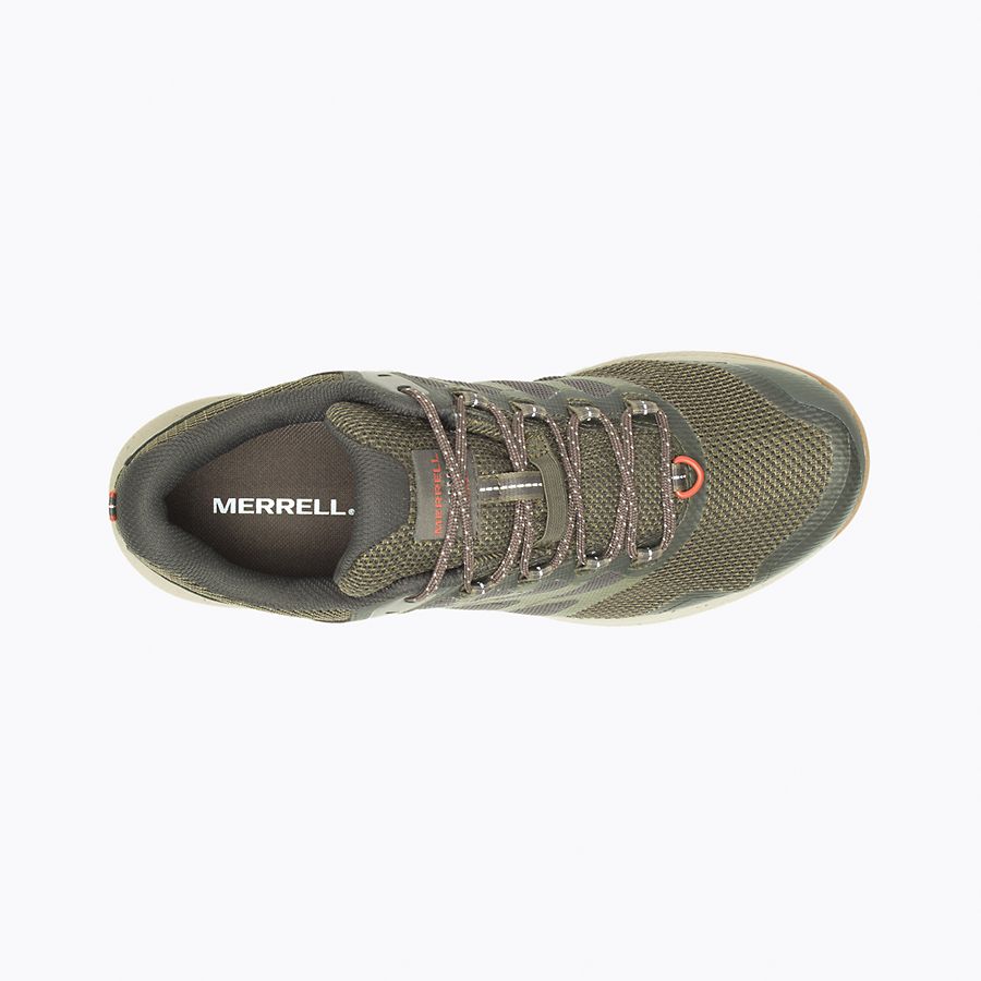 Merrell Nova 3 Gtx Olive Hiking Shoe Green