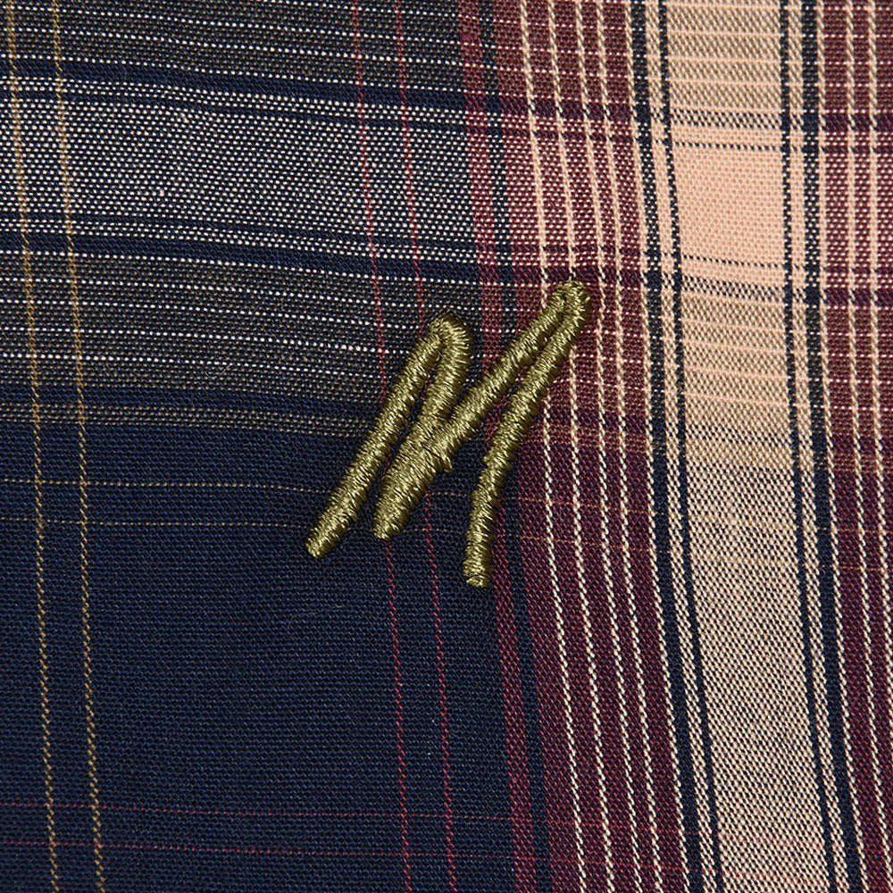 Mish Mash Eliminator Check Shirt Navy