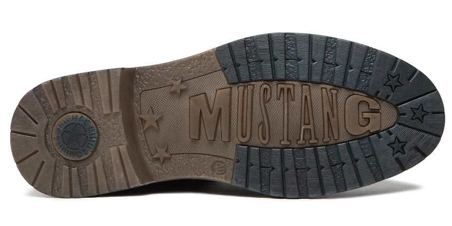 Mustang Chelsea Graphite Side Zip Boot Grey