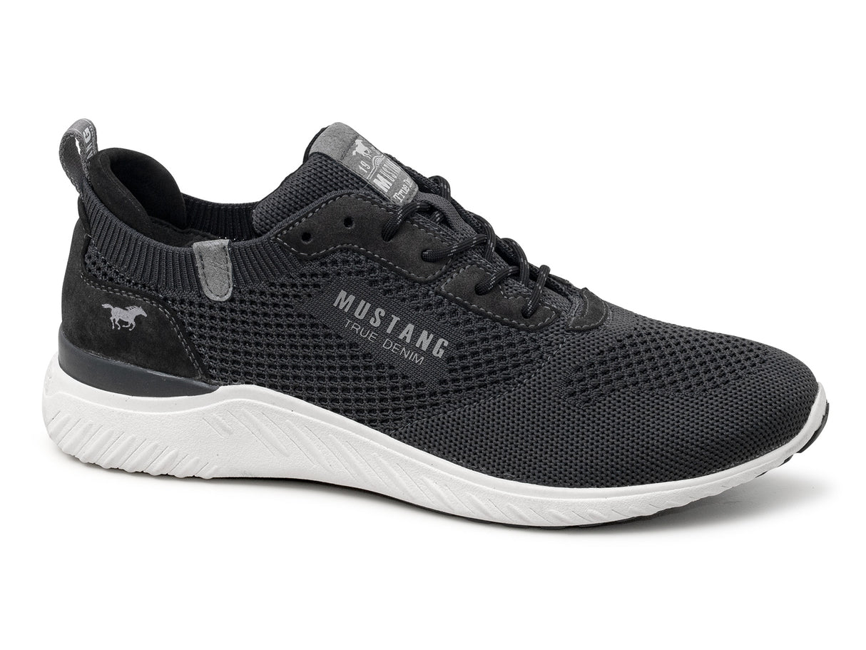 Mustang Graphite Grey Trainers Grey