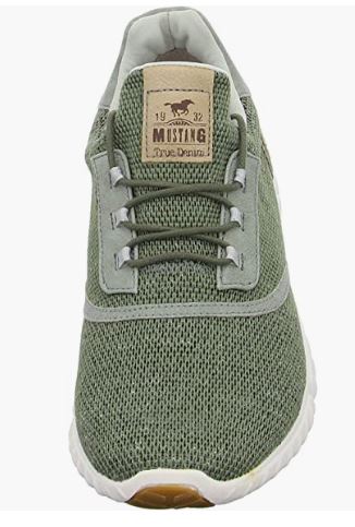 Mustang Khaki Mesh Runners Green