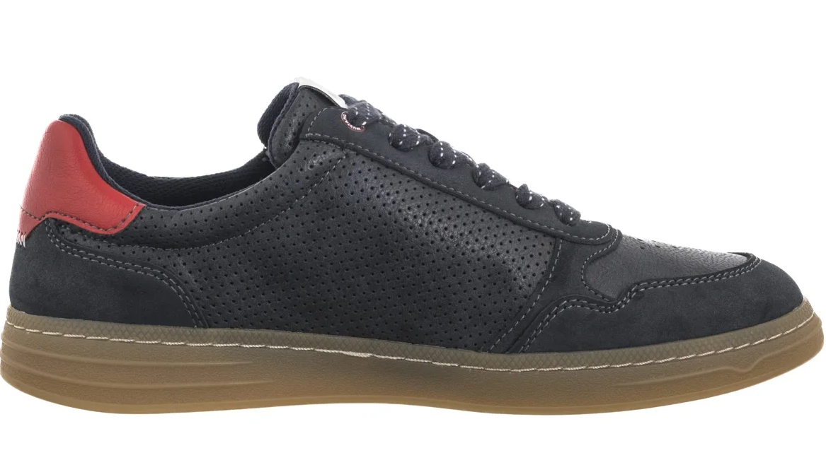 Mustang Sarenza Navy Zip Shoe Navy