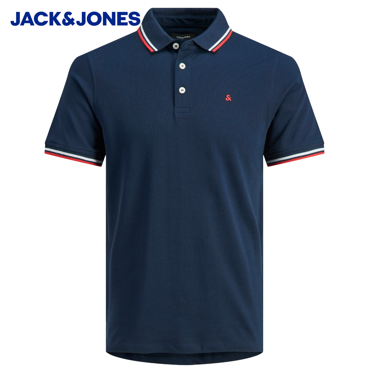 Jack & Jones Paulos Navy Polo Shirt Navy
