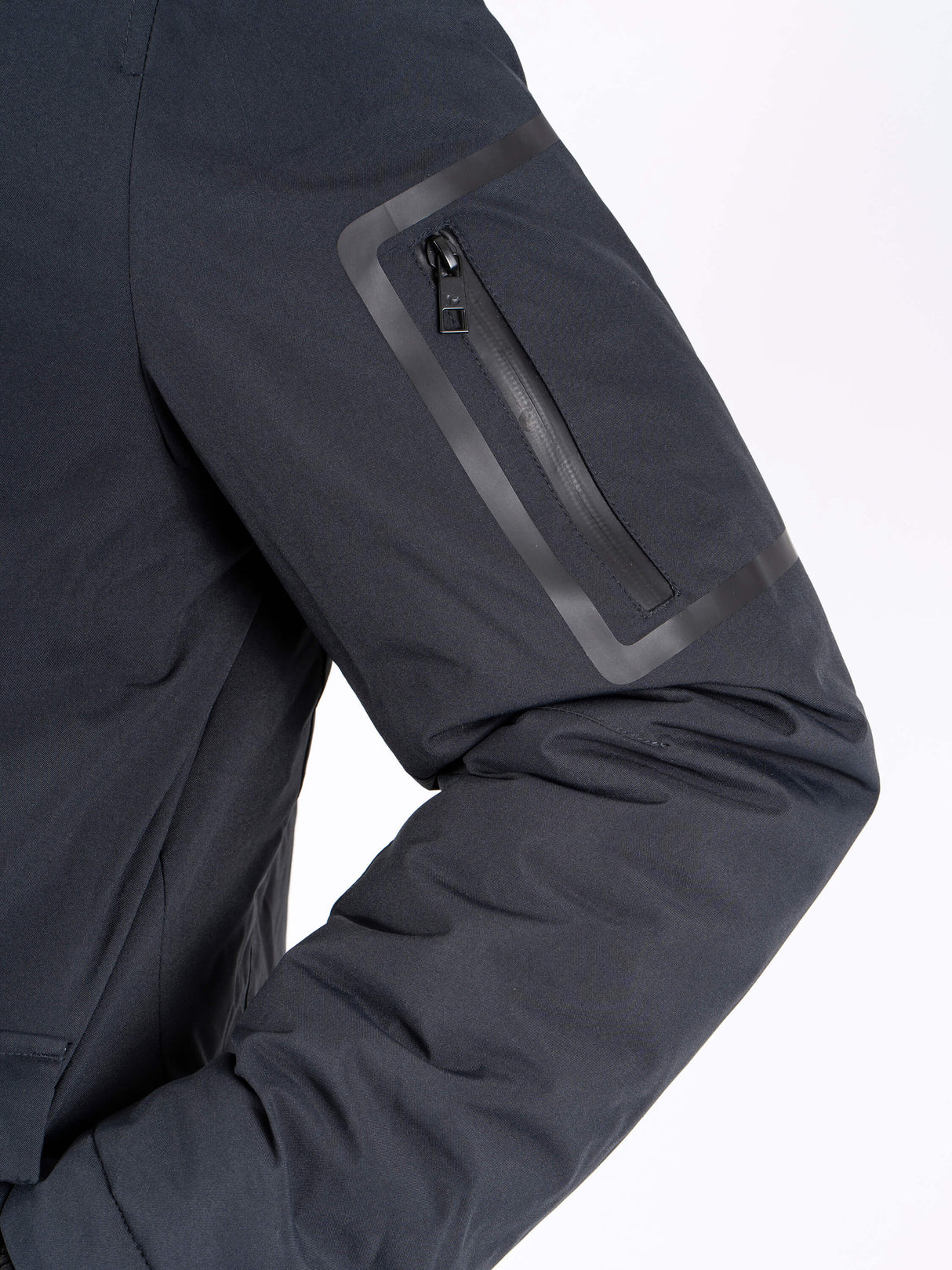 Pre End Wulf Padded Hooded Jacket Navy