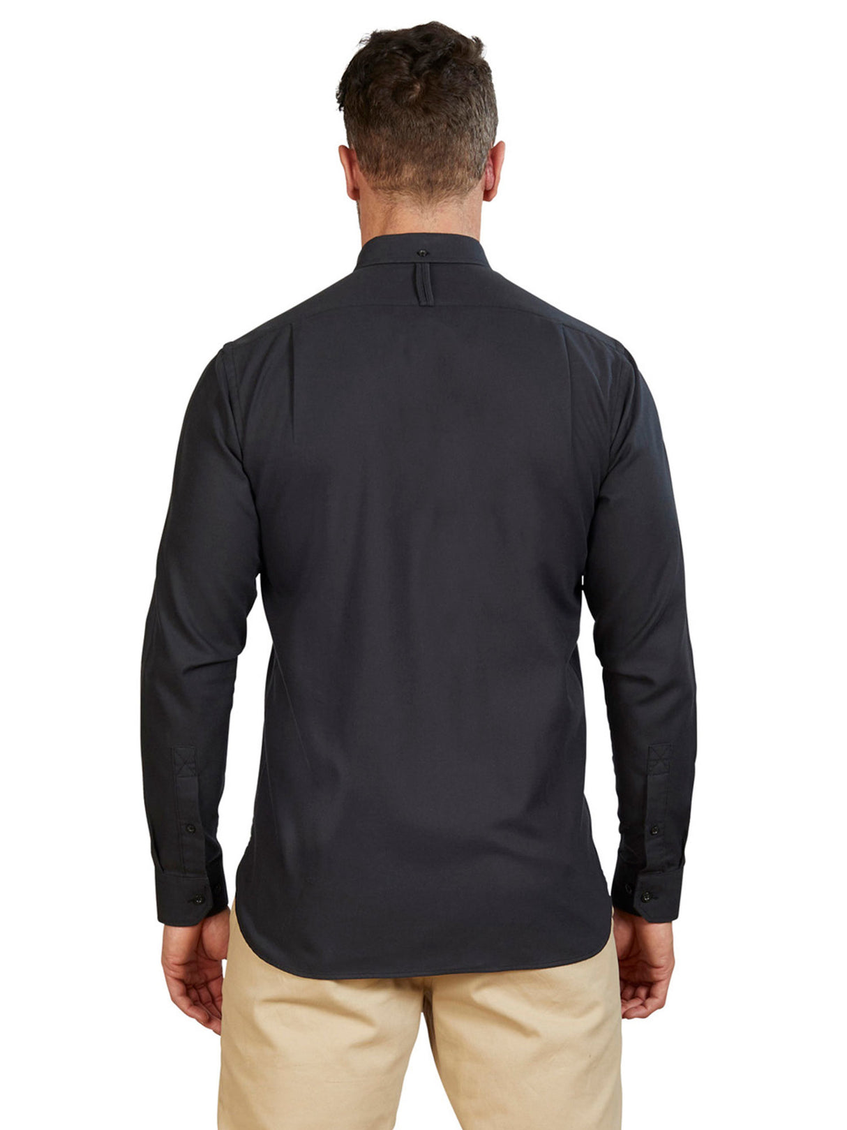 Raging Bull Black Ottoman Weave Shirt Black