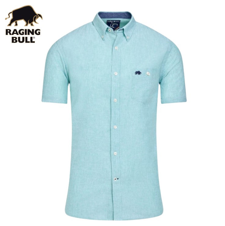 Raging Bull Classic S/S Apple Shirt Green