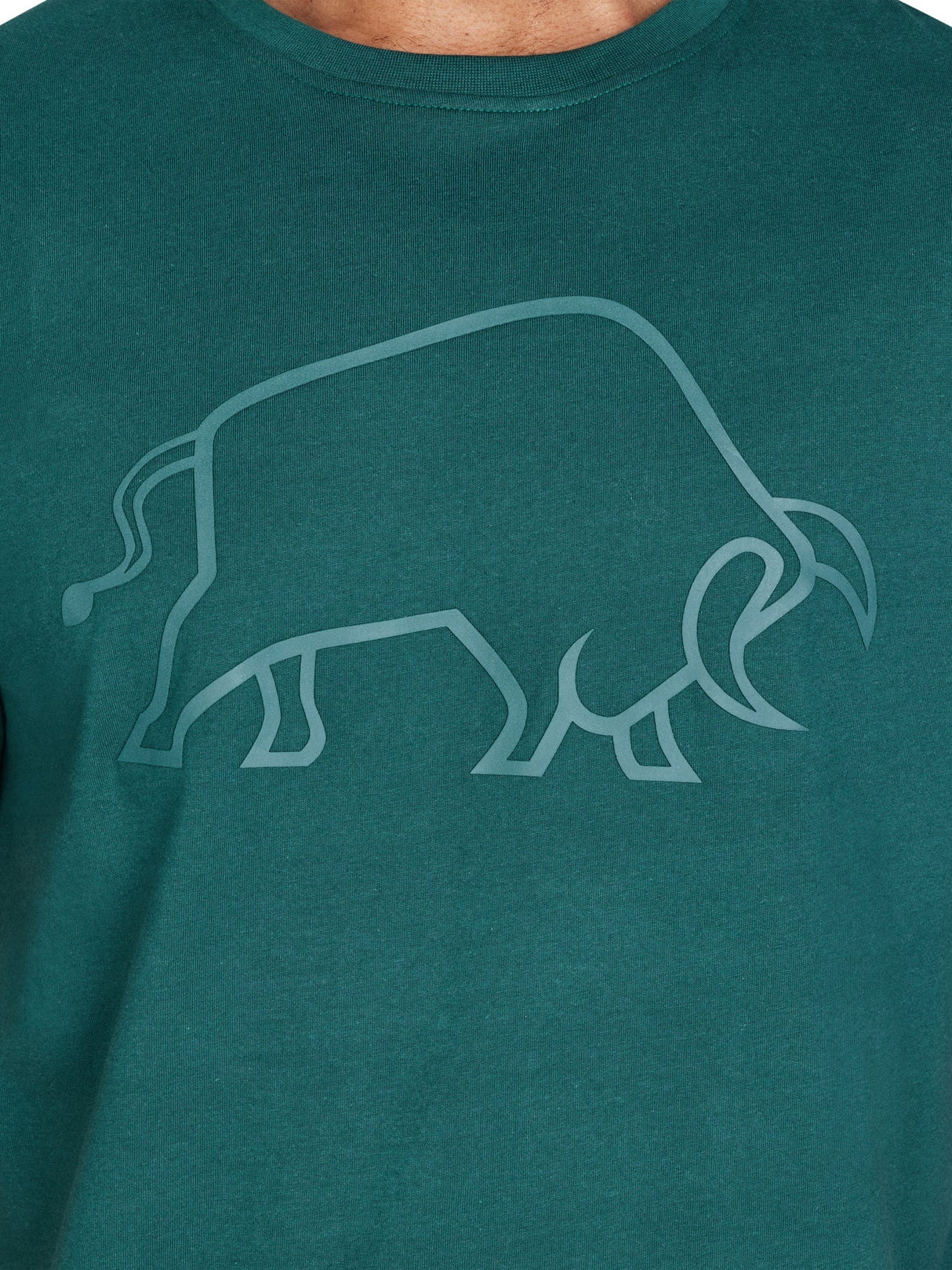 Raging Bull High Build Forest Green Tee Green