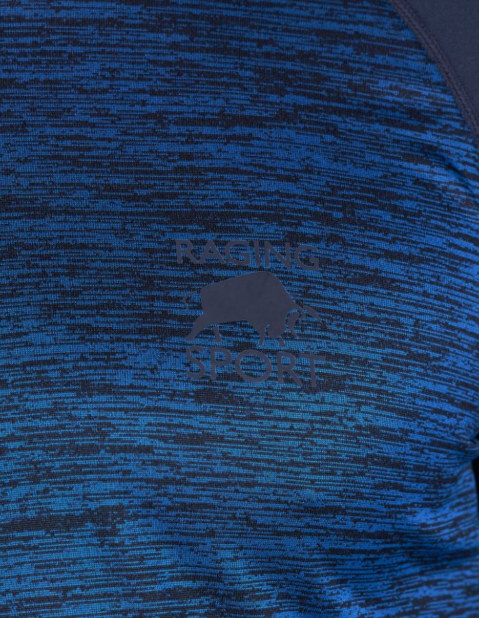 Raging Bull Long Sleeve Performance Tee Blue