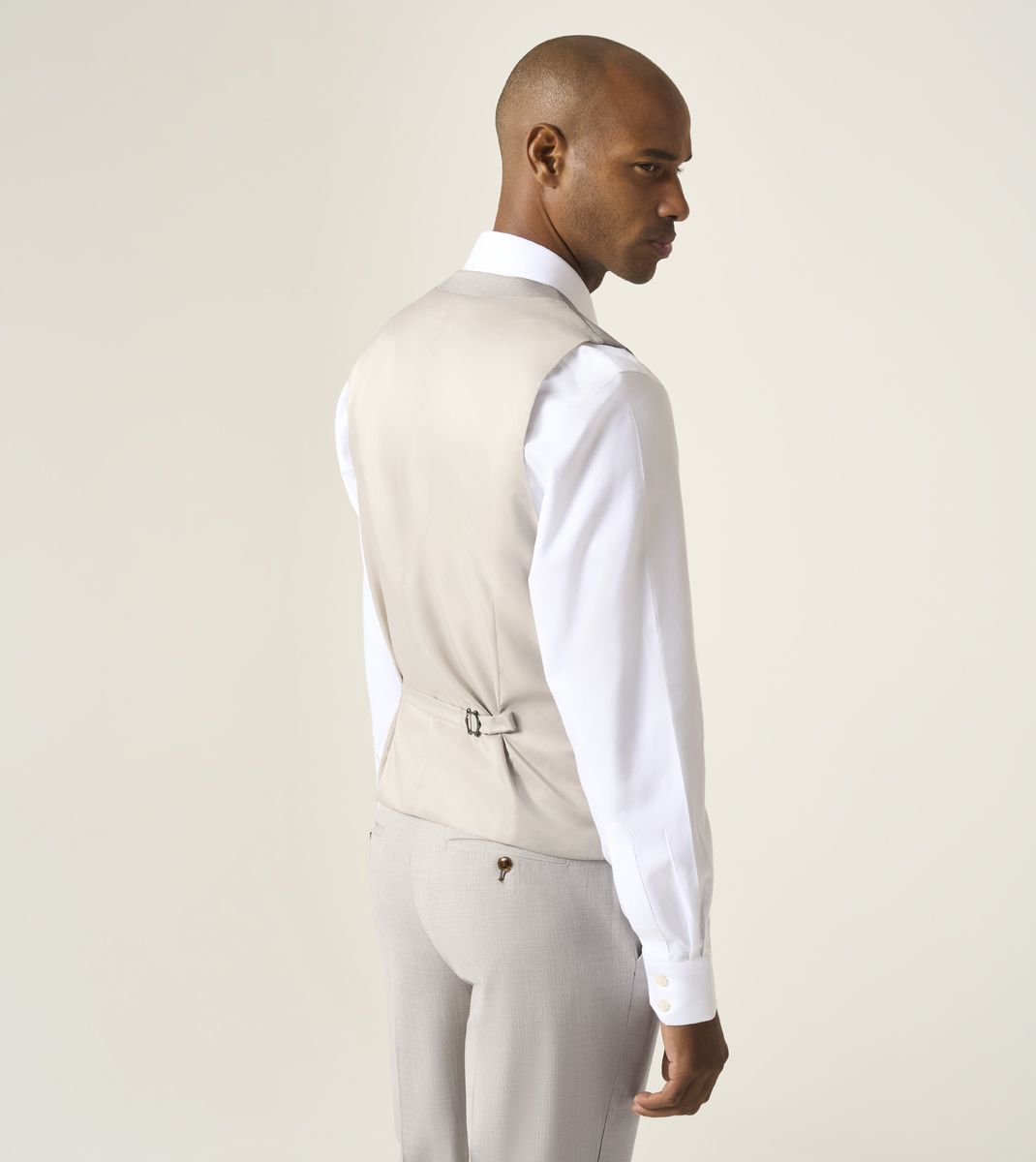 Skopes Redding X-Long Stone Waistcoat Beige