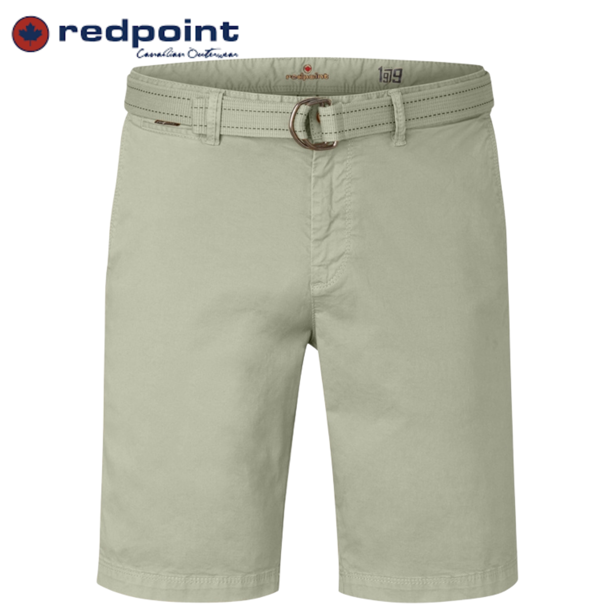 Redpoint Surrey Green Chino Shorts Green