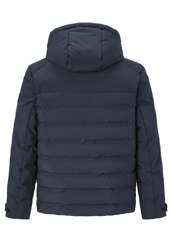 S4 X-Tall Galactica Navy Quilted Jacket Navy