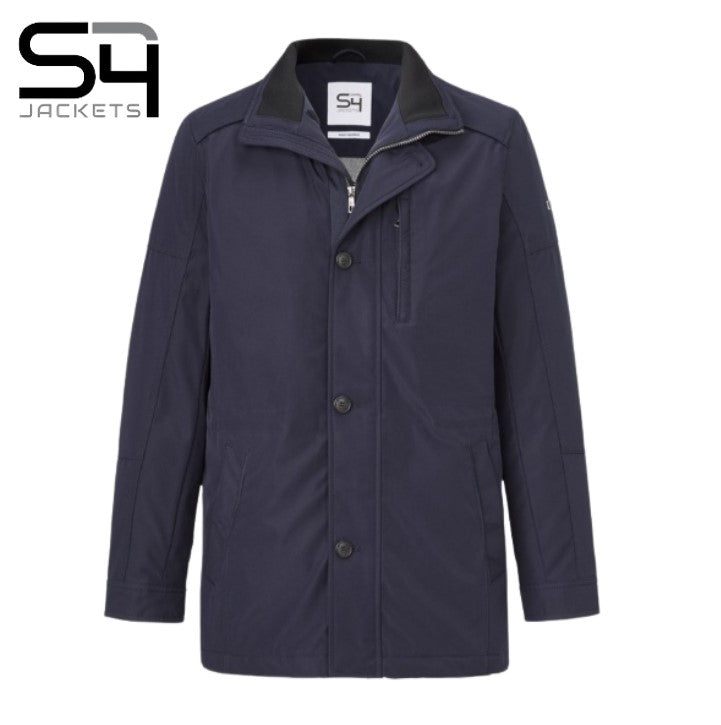 S4 X-Tall Water Repellent Navy Coat Navy