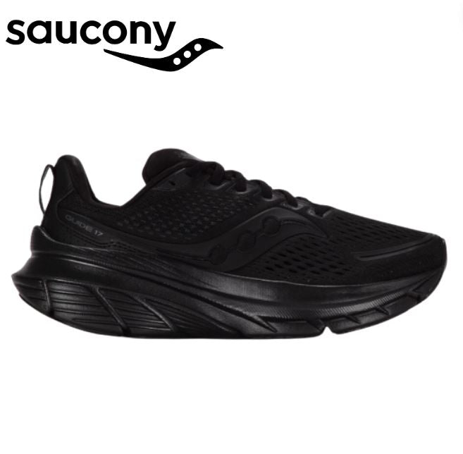 Saucony Guide 17 Black Black Runner Black