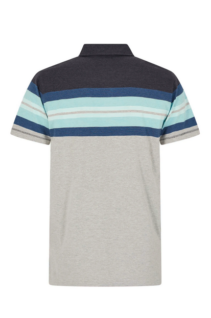 Weird Fish Albury Sky Blue Polo Blue