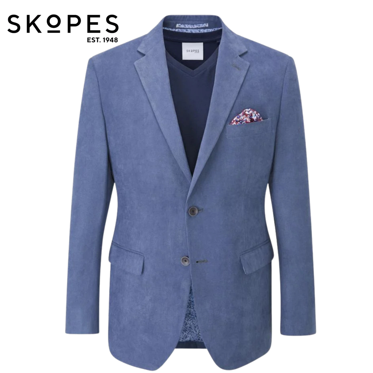 Skopes Amalfi Blue Soft Touch Jacket Blue