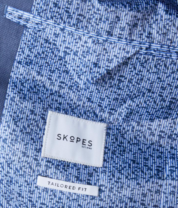 Skopes Amalfi Blue Soft Touch Jacket Blue