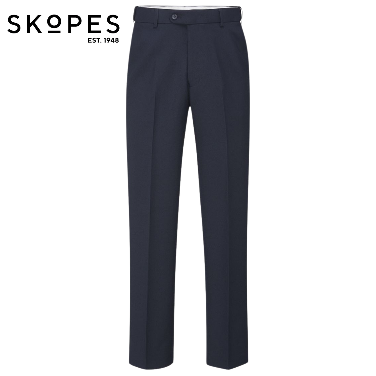 Skopes Brooklyn Navy Stretch Trousers Navy