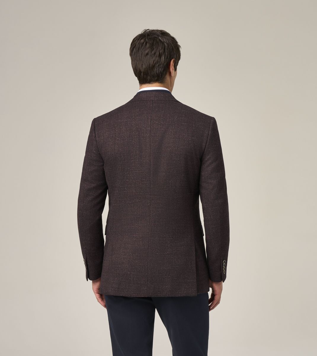 Skopes Dawlish Wine Puppytooth Jacket Wine