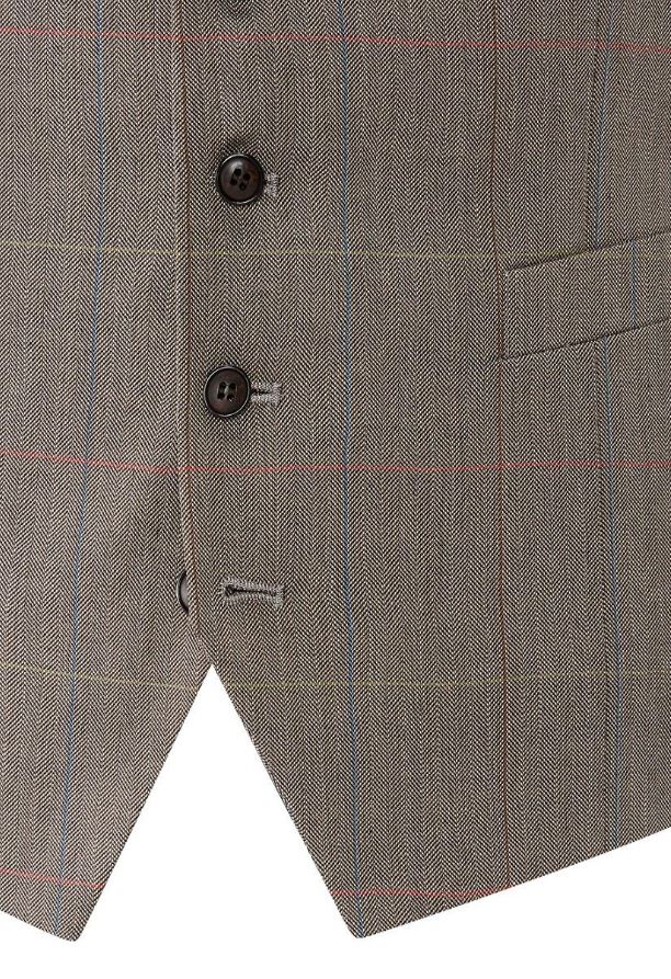 Skopes Dunstall Extra Long Waistcoat Green