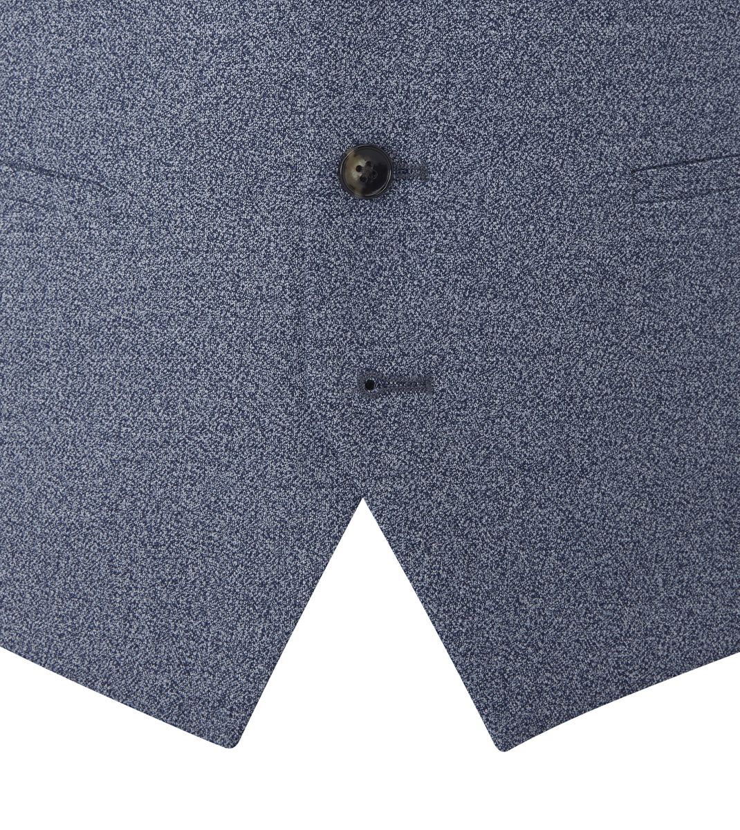 Skopes Jodrell Tweed Effect Waistcoat Blue